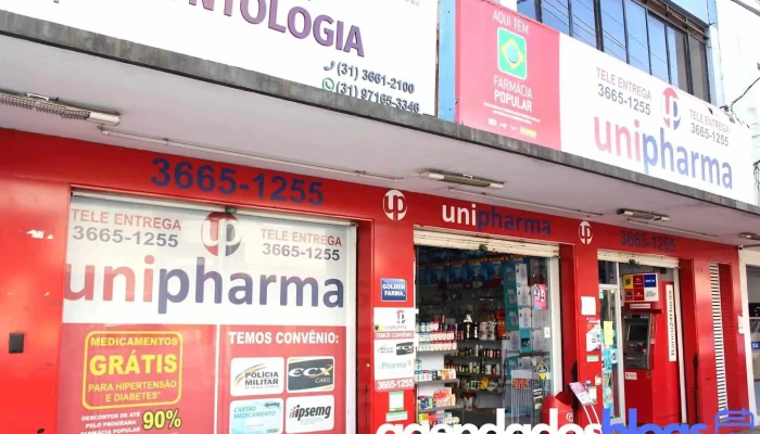 Unipharma - Farmacia Pedro Leopoldo - Farmácia De Manipulação Pedro Leopoldo - 293 - Centro